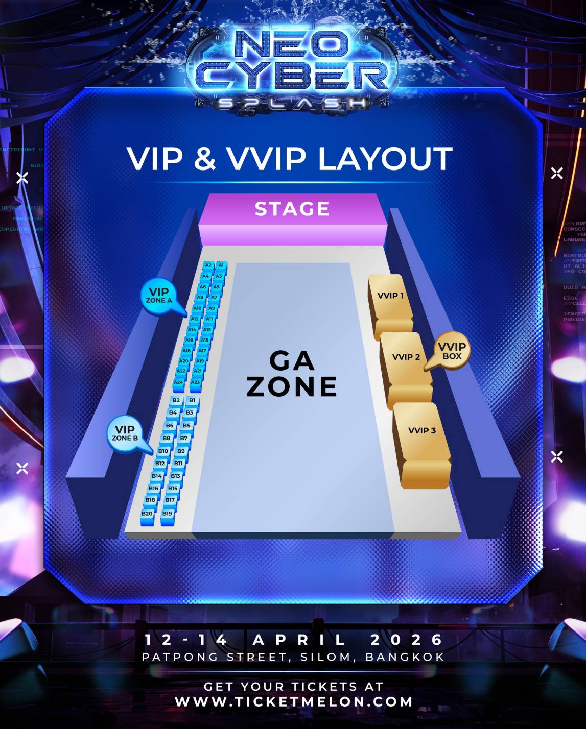 VIP & VVIP Layout